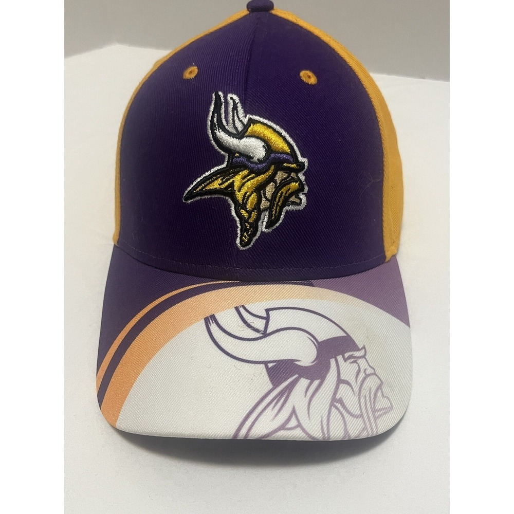 Minnesota Vikings NFL Starter Purple Yellow Baseball Cap Hat Strapback OSFA
